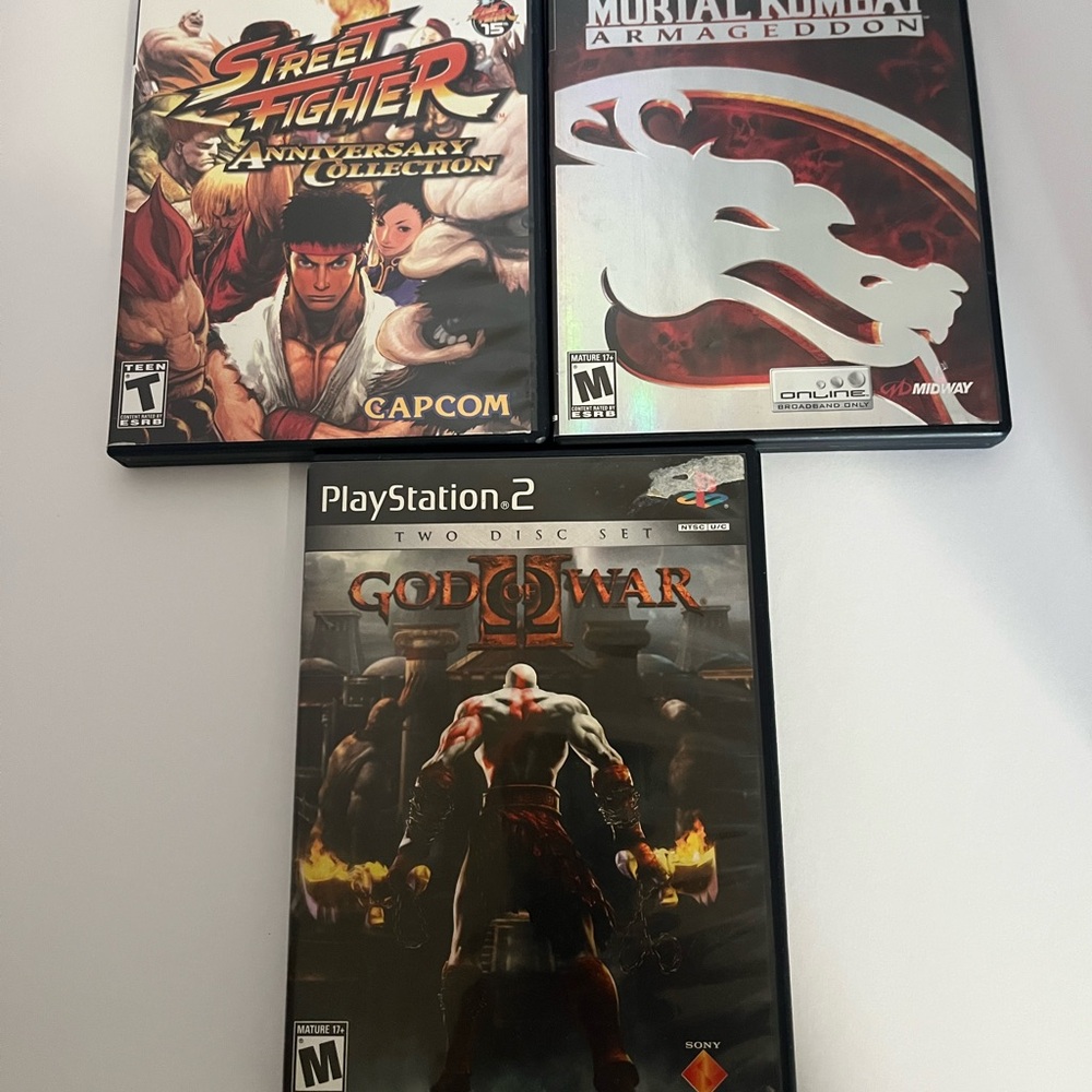 PlayStation 2 Game Collection - Capcom, Midway, Sony
